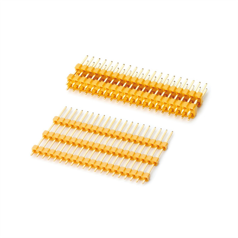 2.54mm 双单排 双塑三塑加高 180度排针